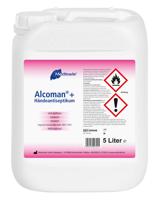 Alcoman+ , 5 Liter Kanister